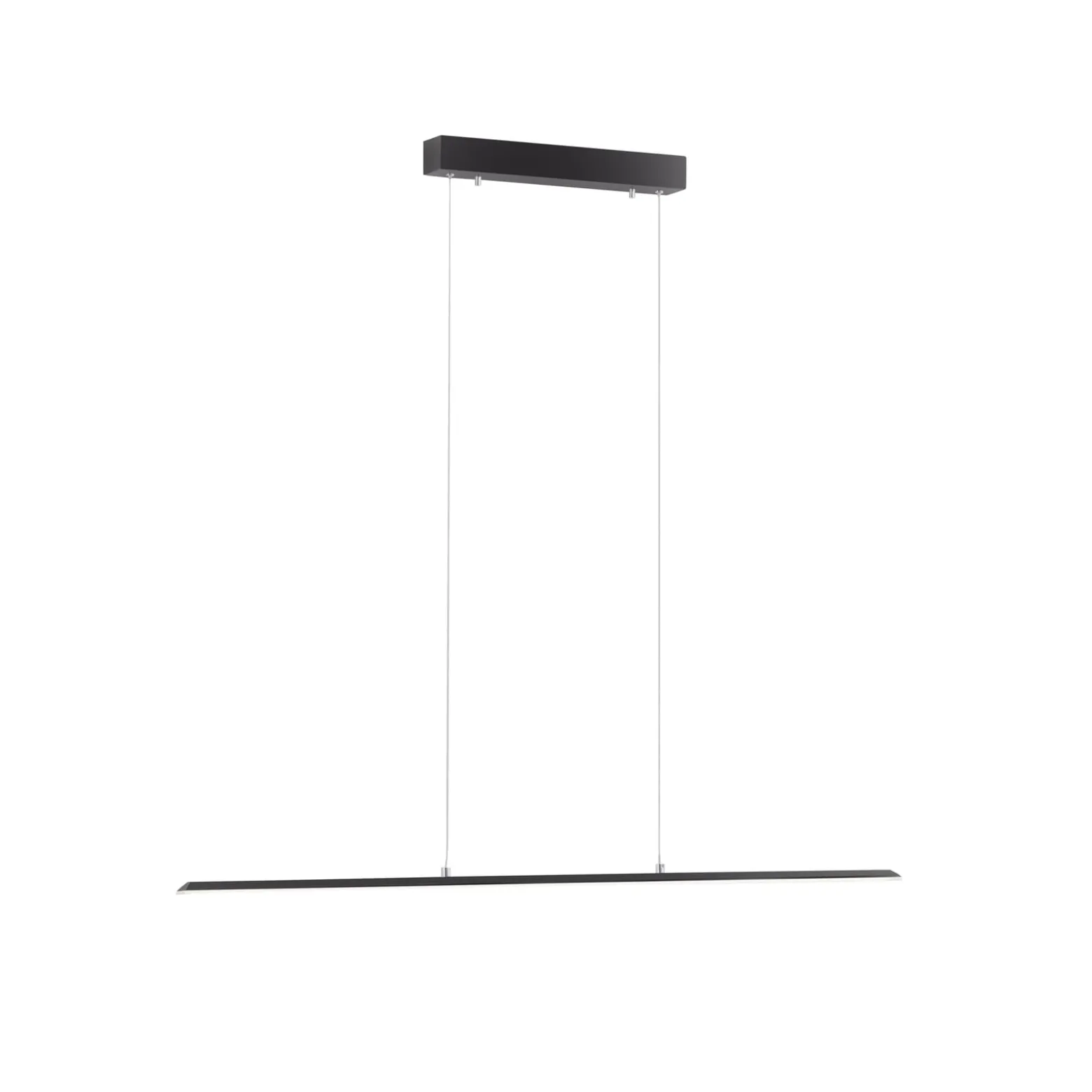PURE LED-riippuvalaisin Lite, antrasiitti, 100 cm, CCT, himmennettävä