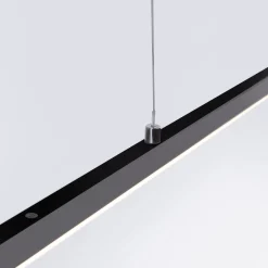 PURE LED-riippuvalaisin Lite, antrasiitti, 100 cm, CCT, himmennettävä