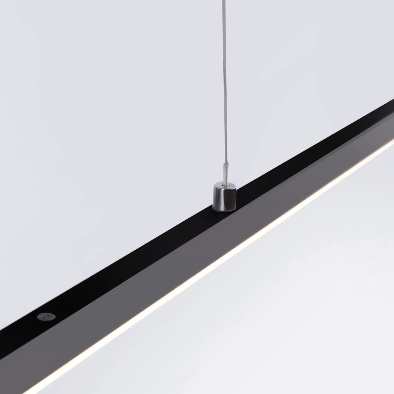 PURE LED-riippuvalaisin Lite, antrasiitti, 100 cm, CCT, himmennettävä
