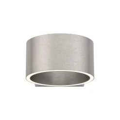 PURE LED-seinävalaisin Clipse, alumiini, alumiini, Ø 15 cm