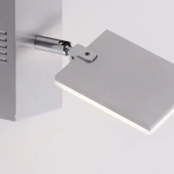 PURE Mira-LED-seinävalo, kaukosäädin, CCT alumiini