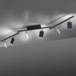 PURE Mira-valaisin 6 lamppua kaukosäädin CCT musta