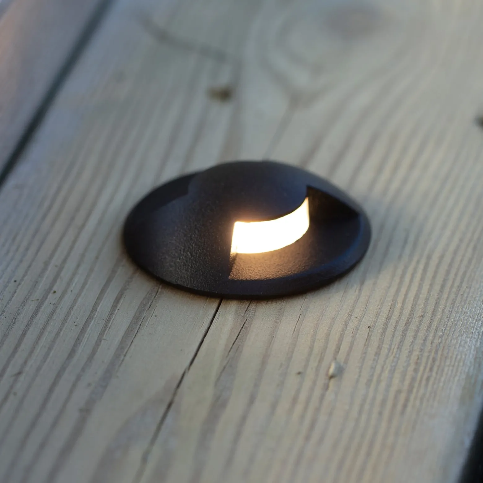 Puutarha 24 LED askel valo Portaiden valo musta 0.8W