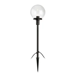 Puutarha 24 LED polku valo Sphere pallomainen varjostin