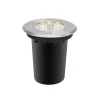 Puutarha 24 LED upotettava lattiavalaisin, musta 6,2 W