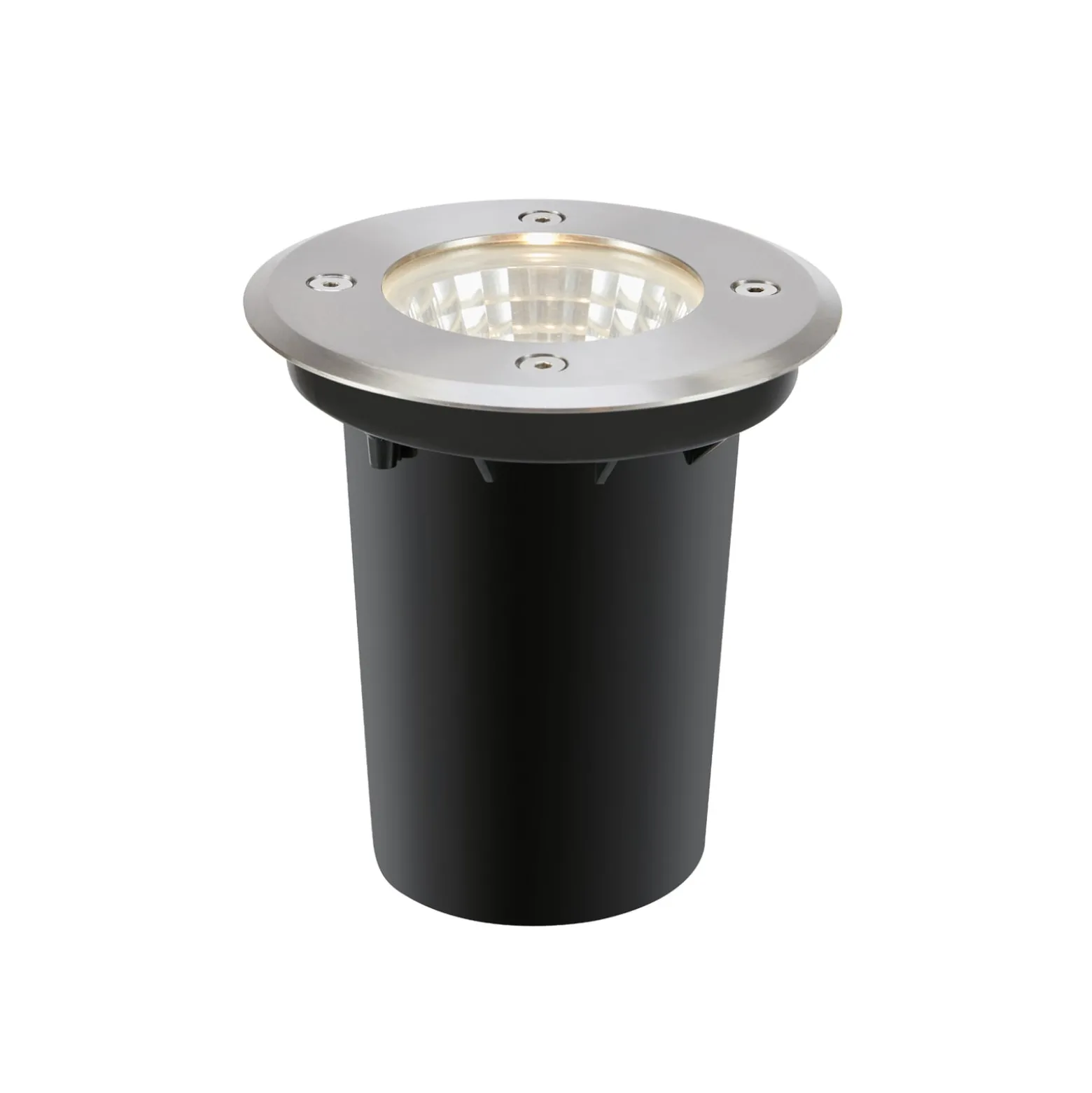 Puutarha 24 LED upotettava lattiavalaisin, musta 6,2 W