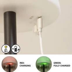 Puutarhan LED-pöytävalaisin, himmennettävä, värinvaihtoa varten