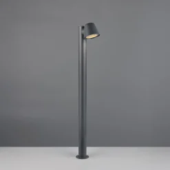 Pylväsvalaisin Beni, musta matta, korkeus 100 cm, metalli