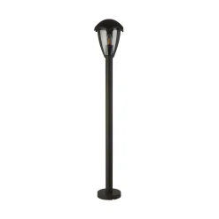 Pylväsvalaisin Bluebell, IP44, musta, korkeus 97 cm, metallia