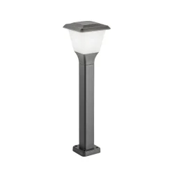 Pylväsvalaisin Lena, 60 cm, tummanharmaa, metalli, E27, IP65