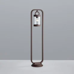 Pylväsvalaisin SAMBESI, ruosteenvärinen, korkeus 100 cm, metalli, IP44