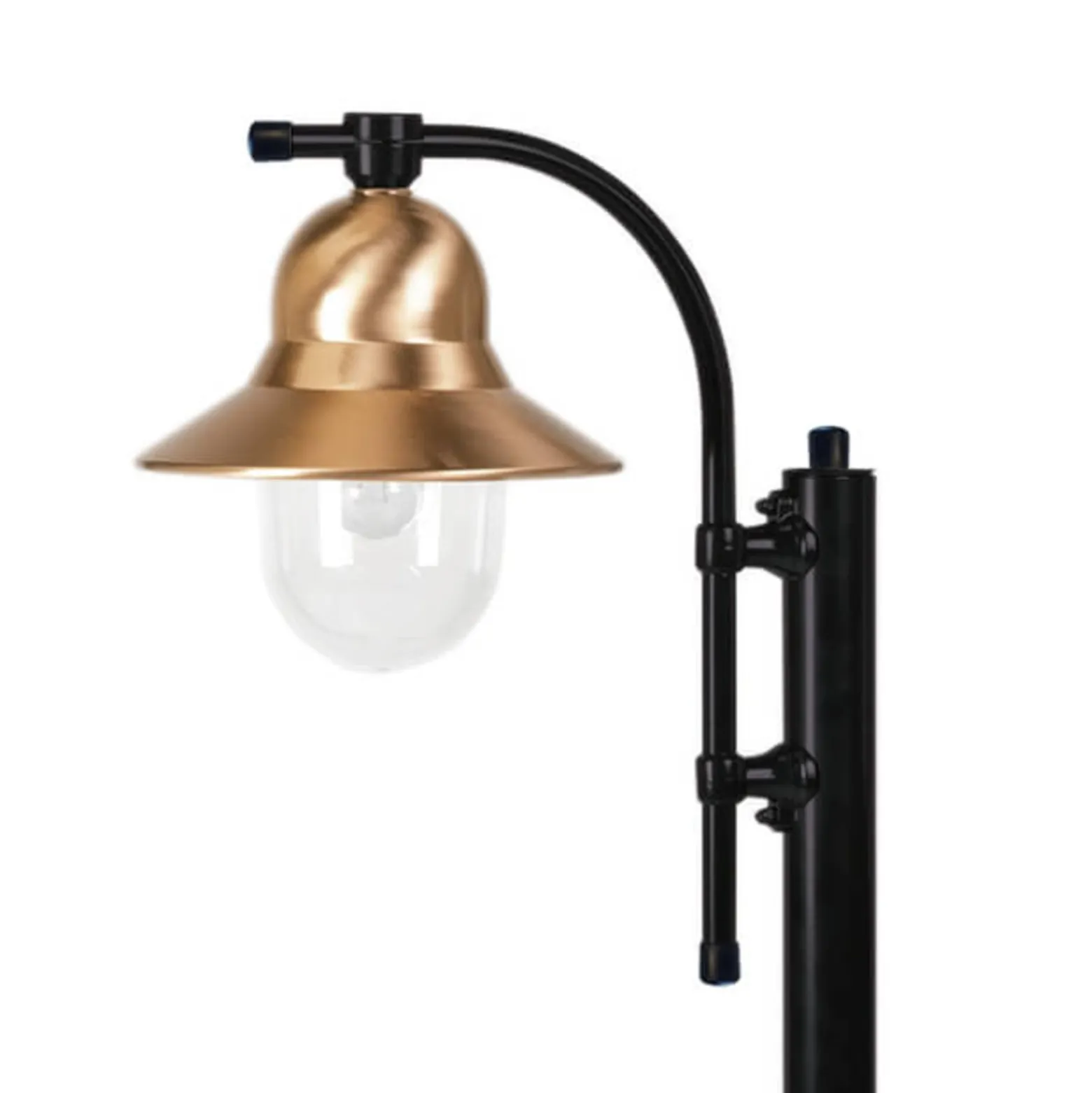 Pylväsvalaisin Toscane 1-valo 150 cm, musta