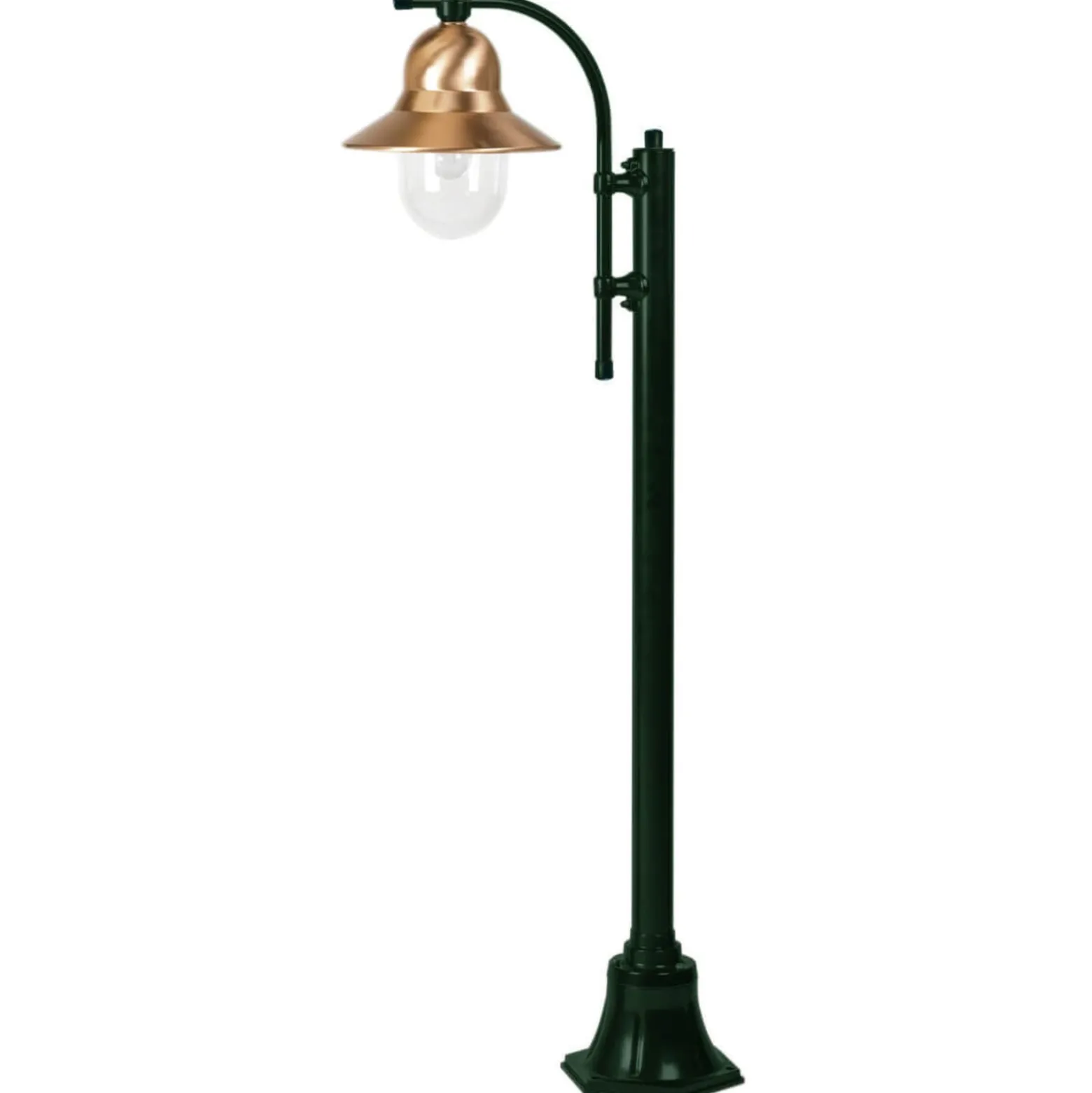 Pylväsvalaisin Toscane 1-valo 150 cm, vihreä