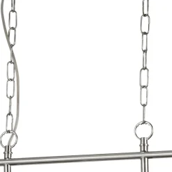 Pyramidi-riippuvalaisin, kromi, lasi, 3-valo, 95 cm, E27