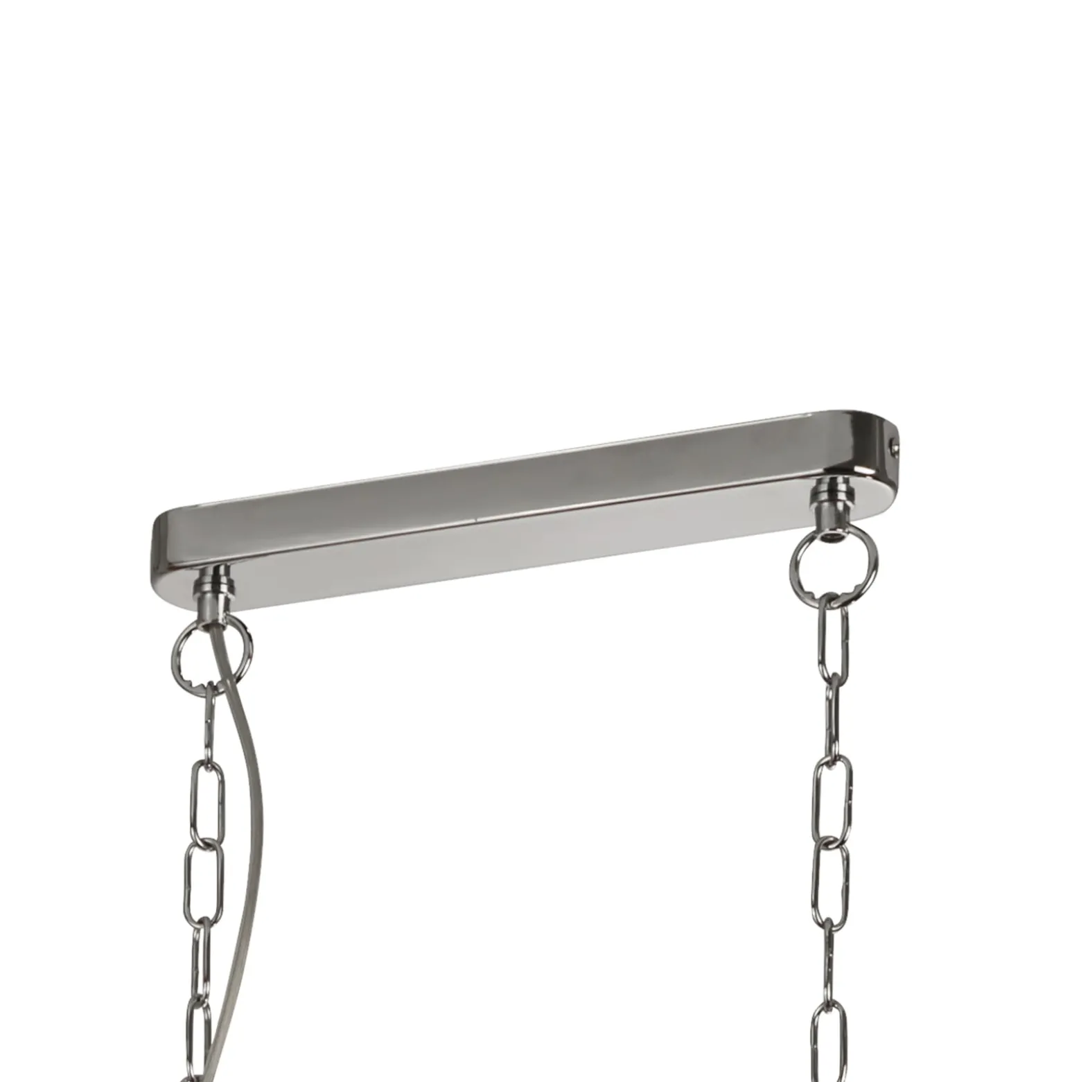 Pyramidi-riippuvalaisin, kromi, lasi, 3-valo, 95 cm, E27