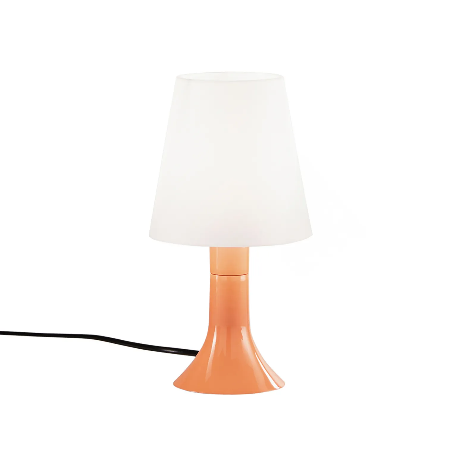 Pöytälamppu BINGO Lumetto, oranssi/valkoinen, 24,5 cm, muovi