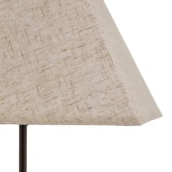 Pöytälamppu Seregon kivikoristeilla, korkeus 63 cm