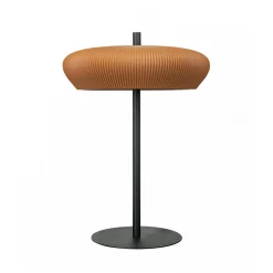 Pöytälamppu 2593, terrakotta/musta, korkeus 41 cm, savi/metalli, G9