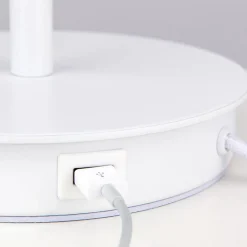 Pöytävalaisin Ludwig, USB-liitäntä, valkoinen