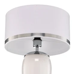 Pöytävalaisin Lund, valkoinen/opaali, korkeus 70 cm