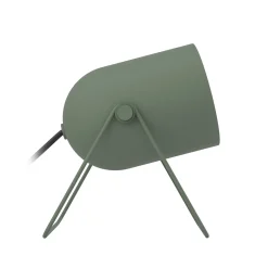 Pöytävalaisin Tilston, tummanvihreä, korkeus 15 cm, teräs, E14