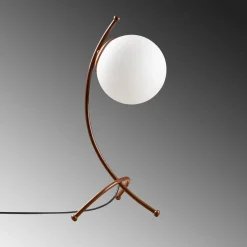 Pöytävalaisin Yay 5012, ruskea, opaali, korkeus 43 cm