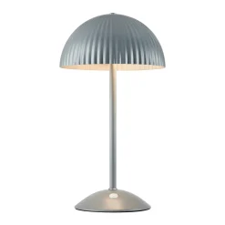 Pöytävalaisin Zin, harmaa, rauta, korkeus 35,5 cm, G9
