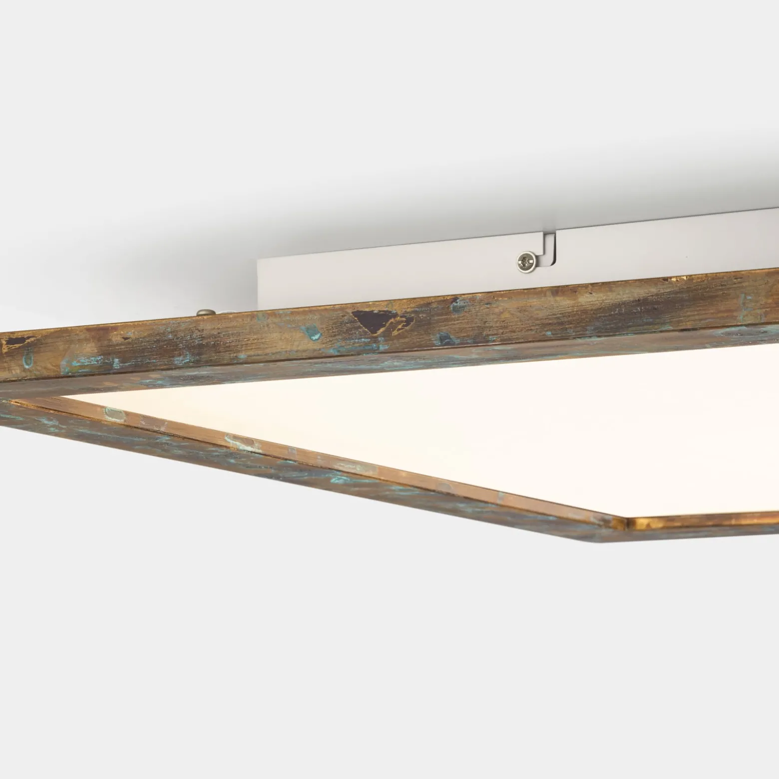 Quitani Aurinor LED-paneeli, kullanväristä patinaa, 68 cm