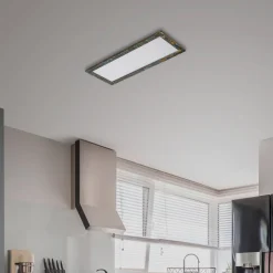 Quitani Aurinor LED-paneeli, kullanväristä patinaa, 86 cm