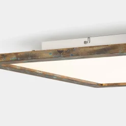 Quitani Aurinor LED-paneeli, kullanväristä patinaa, 86 cm