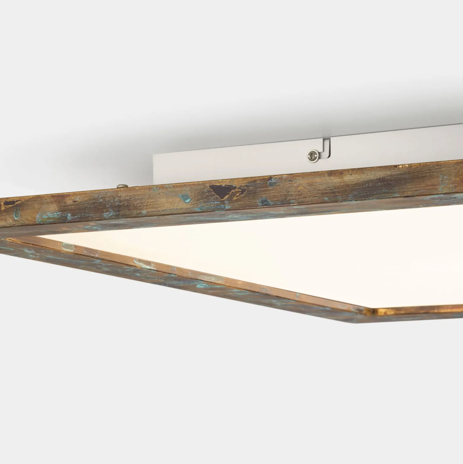 Quitani Aurinor LED-paneeli, kullanväristä patinaa, 86 cm