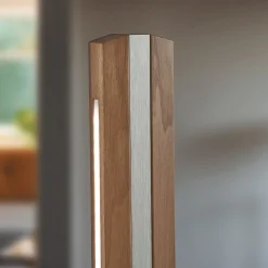 Quitani Elis LED-lattiavalaisin, pähkinä/pähkinä/nikkeli