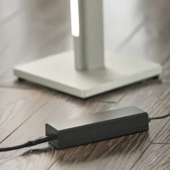 Quitani LED-lattiavalaisin Talon, luonnonvärinen eloksoitu, metalli,