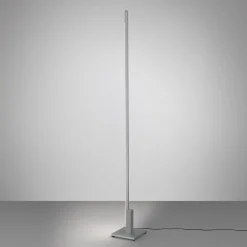 Quitani LED-lattiavalaisin Talon, luonnonvärinen eloksoitu, metalli,