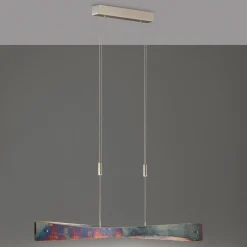 Quitani LED-riippuvalaisin Lian, kultaa hapetettu