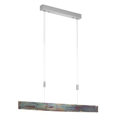 Quitani LED-riippuvalaisin Malu, kultaa hapetettu, pituus 100 cm