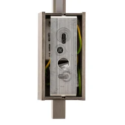 Quitani LED-seinävalaisin Tolu, pystysuora, nikkeli, korkeus 45 cm