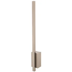 Quitani LED-seinävalaisin Tolu, pystysuora, nikkeli, korkeus 45 cm