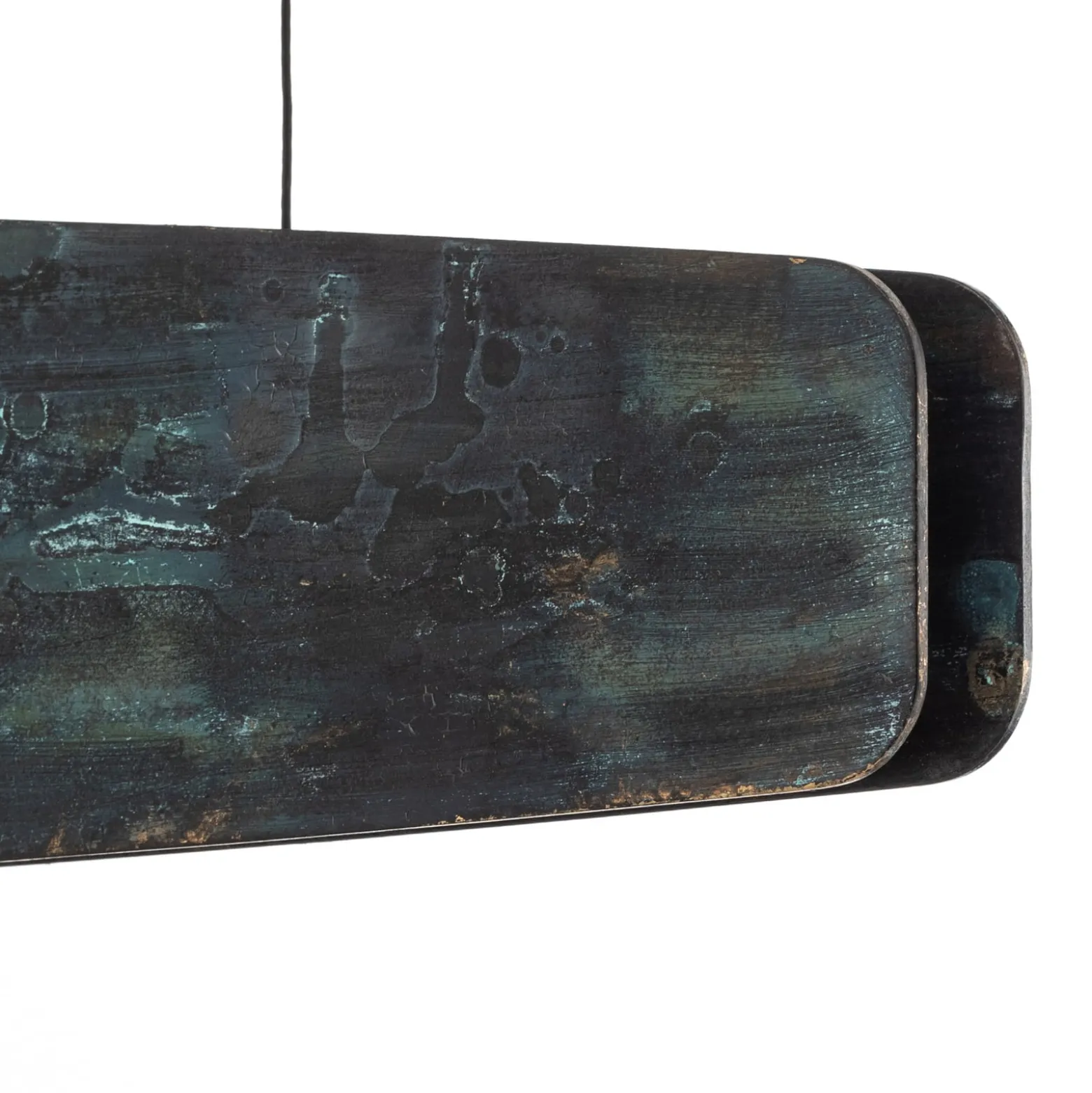 Quitani Lysia LED-riippuvalaisin, hapetettu/musta, 118 cm