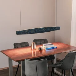 Quitani Lysia LED-riippuvalaisin, hapetettu/musta, 118 cm