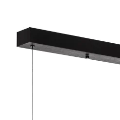 Quitani Lysia LED-riippuvalaisin, hapetettu/musta, 118 cm