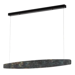 Quitani Lysia LED-riippuvalaisin, hapetettu/musta, 118 cm