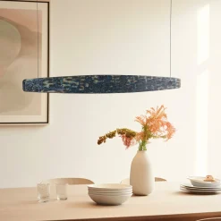 Quitani Lysia LED-riippuvalaisin, hapetettu/musta, 148 cm