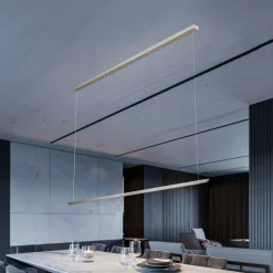 Quitani Niara LED-riippuvalaisin CCT alumiini anodisoitu/luonnollinen