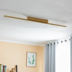 Quitani Talon LED-kattovalaisin, anodisoitua messinkiä