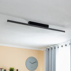 Quitani Zino LED-kattovalaisin liuskekivenharmaa 38W