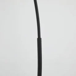 Radiant-lattiavalaisin, musta/valkoinen, korkeus 156 cm, metalli/kangas