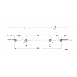 Radium Essence 1000 LED-nauha, 5 m, 40W, 2 700K