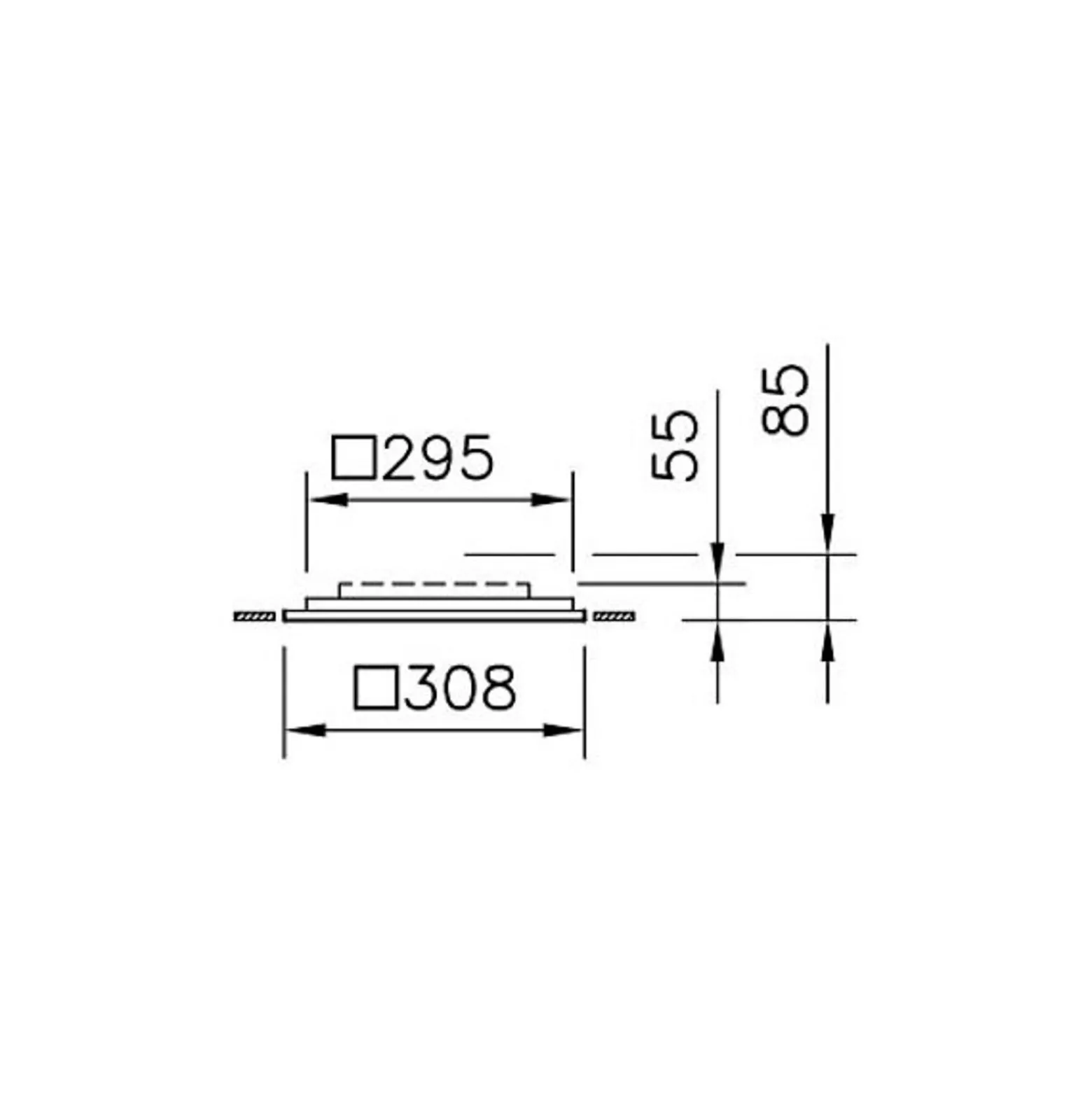 Regent Dime Office -uppovalo 30,8 cm 12 W 3 000 K