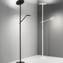 Regina LED-lattiavalaisin lukuvarrella, 2fl, valkoinen